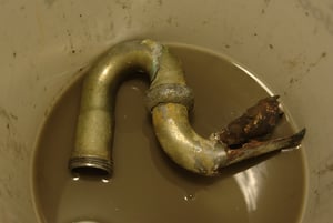 Corrosion - uniform attack on P-trap